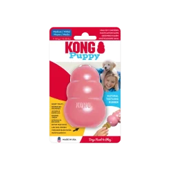 Jouet pour chiot KONG puppy rose ou bleu - Taille M