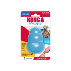 Jouet pour chiot KONG puppy rose ou bleu - Taille M