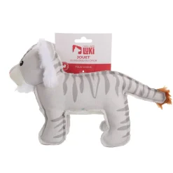 Jouet textile tigre 21 cm - Vendu à l'unité