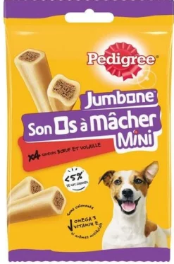 Jumbone pour petit chien bœuf/volaille (x4) PEDIGREE