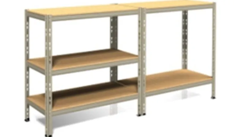 Kit Rack Compact modulable 180 x 90 x 40 cm 5 tablettes