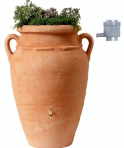 Kit Amphore Antik 360 L Terracotta avec Collecteur