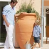 Kit Amphore Antik 600 L Terracotta avec Collecteur
