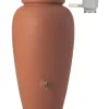 Kit Amphore 300 L Terracotta avec avec Collecteur Eco gris