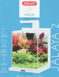 Kit aquarium Jalaya 10L - cérusé blanc ZOLUX