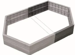Kit 2 carrés potager + 2 sets d'appoint Ergo GARANTIA