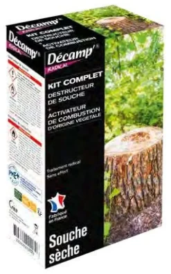 Kit complet pour destruction de souche sèche