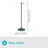 Kit de lavage avec brosse dure Cleansystem GARDENA