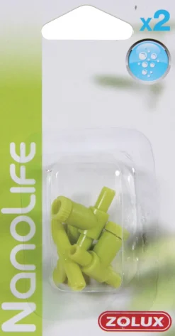Kit de 2 robinets à air et de 2T pour aquarium