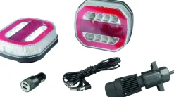 Kit de signalisation arrière LED 12V magnétique WIFI