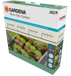 Kit d'initiation pour rangées de plantes jusqu'à 35 plantes