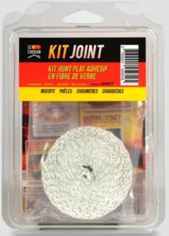 Kit joint thermique plat adhésif 10x2mm long. 2,5m