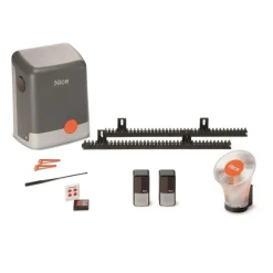 Kit motorisation de portail coulissant 400 kg Nice Home