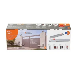 Kit motorisation pour portail 2 battants 250kg max Aria 200
