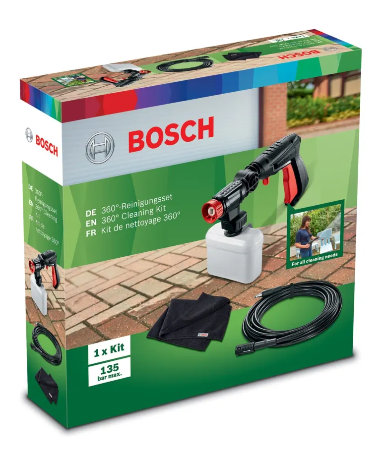 Kit nettoyage 360 nettoyeur haute-pression BOSCH