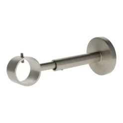 Kit non extensible tube Ø28mm nickel mat 2m embouts boule