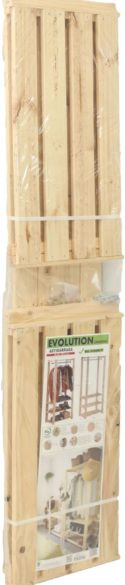 Kit penderie Evolution 76,7x43x175 cm pin massif