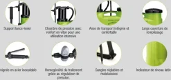 Kit pulvérisateur dorsal 16L + accessoires TERAGILE