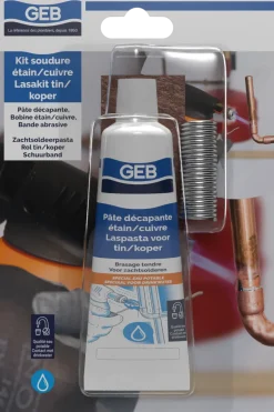 Kit soudure 3 en 1 étain/cuivre spécial eau potable