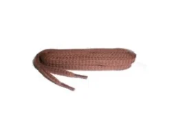 Lacets plats 120 cm Marron