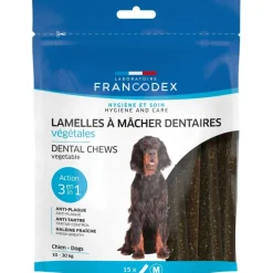 Lamelles dentaires pour chien à mâcher 350g FRANCODEX