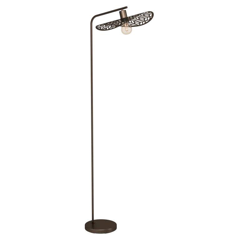 Lampadaire E27 bronze Swaby EGLO