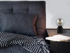 Lampe à poser noir 25W E14 marka noir mat
