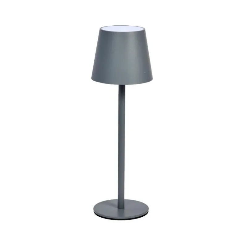 Lampe de table Turin rechargeable gris