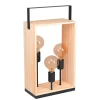 Lampe Famborough E27 3x40W noir L30,5xL16xH56,5cm EGLO