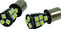 Lampe poirette LED 12V 3W BA15s (x2)