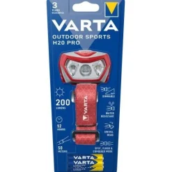 Lampe frontale Outdoor Sports H20 Pro VARTA