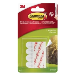 Languettes enlevables standard blanc Grand Modèle (x8)