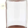 Lanterne métal et verre Glamping - Coloris au choix