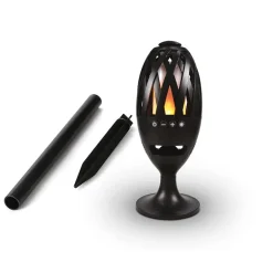 Lanterne enceinte Bluetooth lumineuse noir OPTEX