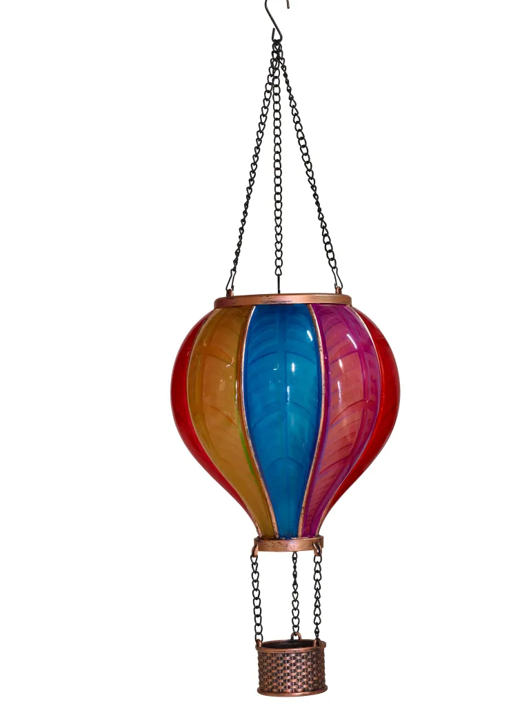 Lanterne solaire Montgolfière Rainbow XXL