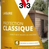 Lasure bois extérieur protection classique chêne clair 5L