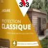 Lasure bois extérieur protection classique chêne moyen 0,75L