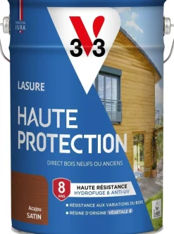 Lasure haute protection biosourcée acajou 2,5L V33