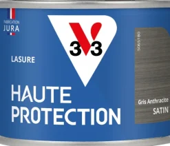 Lasure haute protection biosourcée anthracite 125ml V33