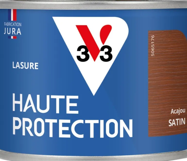 Lasure haute protection biosourcée acajou 125ml V33