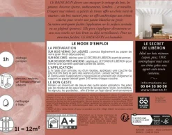 Le Badigeon meubles/poutres blanc coton 2L LIBÉRON