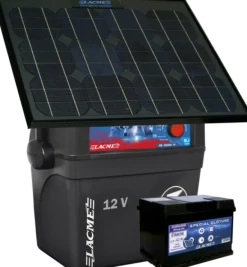Électrificateur IPulse 500 +panneau solaire 33W+accumulateur