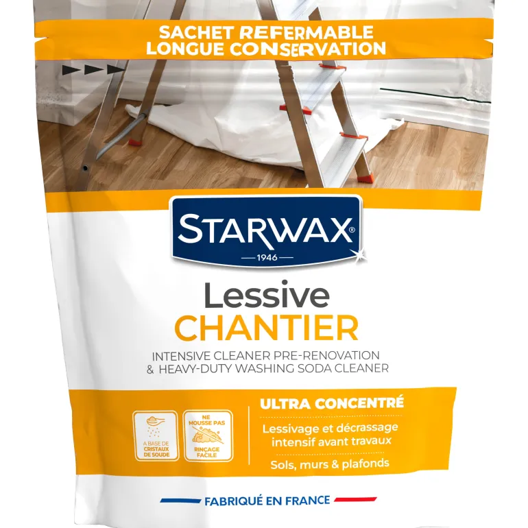 Lessive chantier ultra concentrée 1,4kg STARWAX