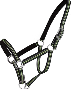 Licol reflect double poney jaune PASSIONAL
