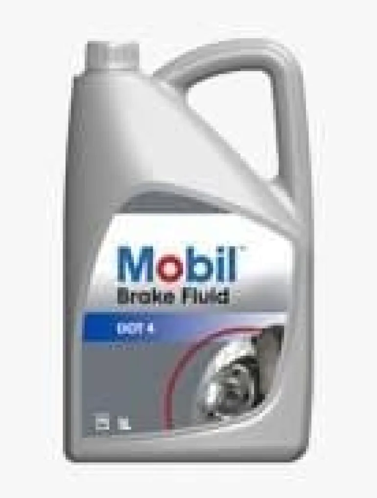 Liquide de frein hydraulique DOT 4 - 5L MOBIL
