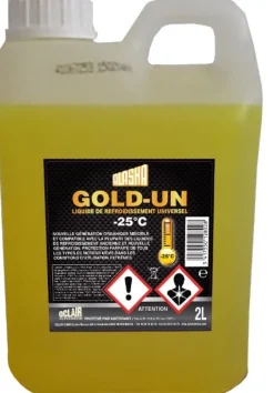 Liquide permanent Gold -25°C jaune 2L