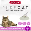 Litière minérale agglomérante Purecat parfumée 5L ZOLUX