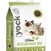 Litière végétale miscanthus bio absorbante YOCK 10kg