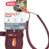 Longe plate silicone bivouak 5m rouge ZOLUX