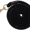 Longe TopLine noire à mousqueton